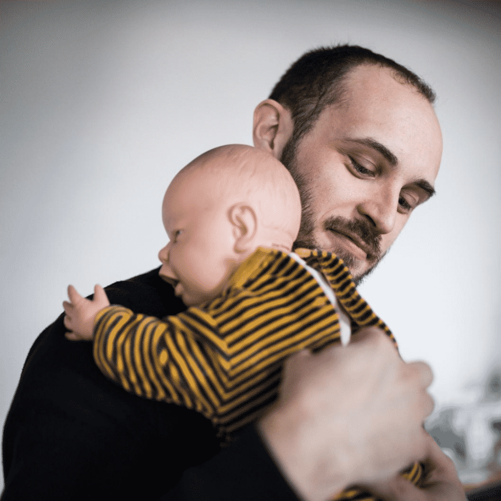 Sweat à Capuche "Dad 2026" Pour Futur Papa - Cadeau Grossesse Drôle & Personnel | Graphique Biberon